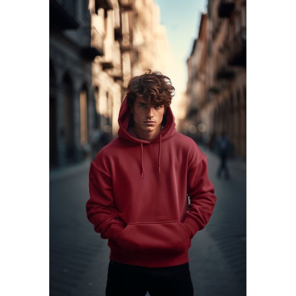 NWT Trendyol Men Oversize Hood Knitted Sweatshirt